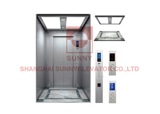 800 - 1250 किलोग्राम होम शॉपिंग सेंटर यात्री लिफ्ट लिफ्ट छोटा मशीन रूम