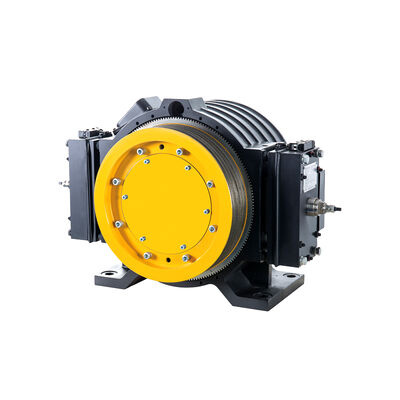 2:1 कर्षण अनुपात 1.0~1.75m/s गति कॉम्पैक्ट संरचना लिफ्ट गियरलेस मोटर रिप्लेसमेंट पार्ट्स