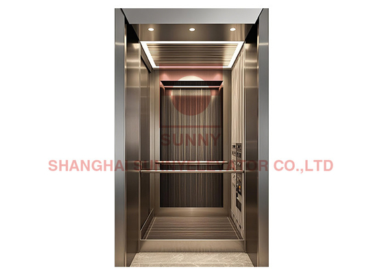 अंतरिक्ष-बचत लिफ्ट मशीन रूमलेस इनोवेशन 1 चरण 220V 50Hz
