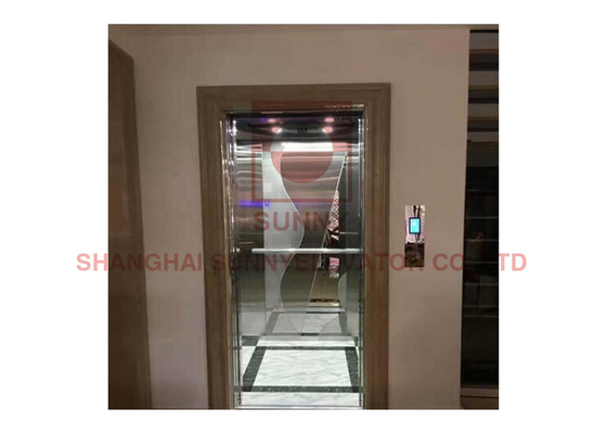 380V/220V वोल्टेज मशीन रूम कम यात्री लिफ्ट आवासीय लिफ्ट Mrl