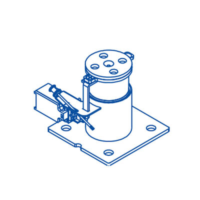एक्सेस लिफ्ट पार्ट्स लिफ्ट ऑयल बफर, नामित गति ≤1.75m/S