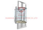 वेंटिलेट सिंगल डोर किनफ 1.75m / S 800kg पैनोरमिक साइटाइट्स लिफ्ट