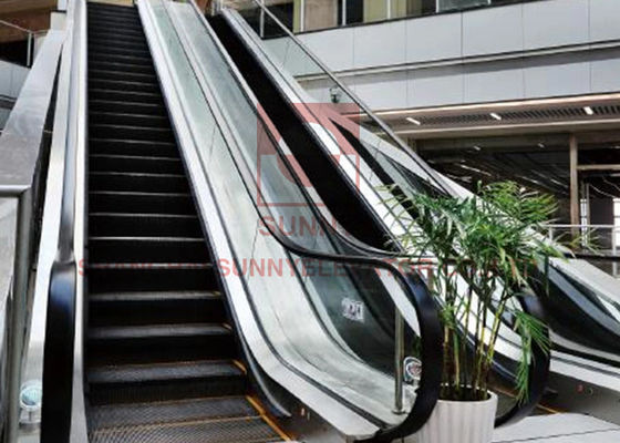 4500p आवासीय मेट्रो Balustrade 600 मिमी स्वचालित एस्केलेटर इंडोर आउटडोर
