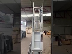 पेंटेड स्टील फ्रेट लिफ्ट 5000 किग्रा क्षमता 0.5 मी / एस